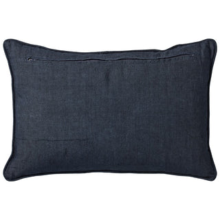 Hallie pillow dark blue 60x40 cm.