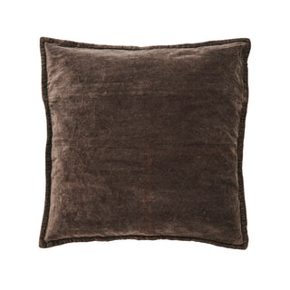 Massia cushion cotton brown 50x50 cm