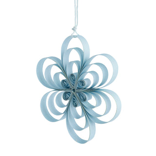 Parillia Easter hanging Paper light blue 11 cm.