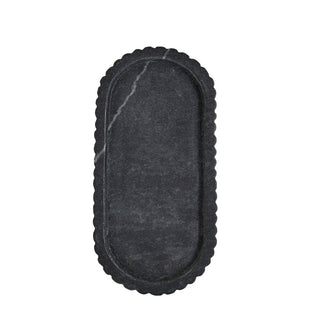 Eliana tray 25x12.5 cm. black marble