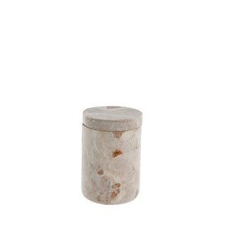 Ellia jar 6x6 cm. true marble