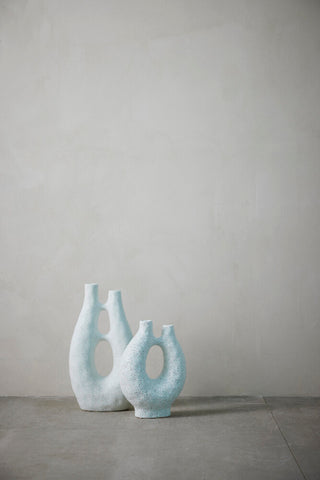 Ayla vase H30 cm. hvid