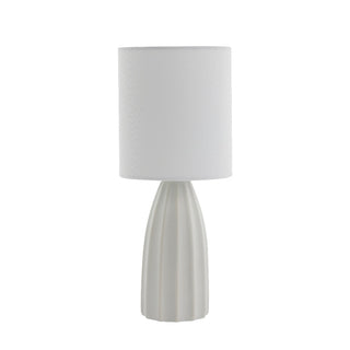 Sarah table lamp 34x14 cm. white