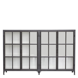 Storage cabinet H110 cm. black