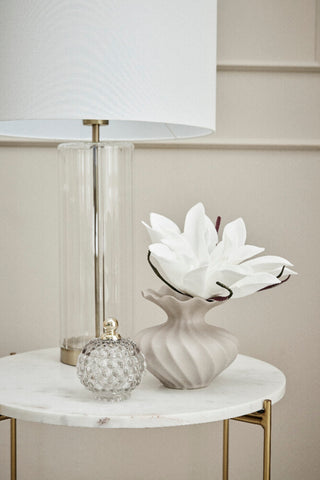 Sarille table lamp 63.5x40 cm. transparent