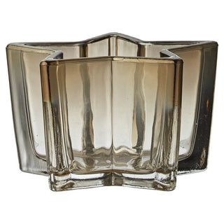 Cristille tealight holder silver 6.5 cm.