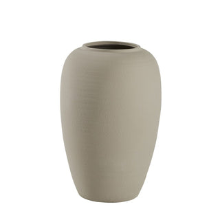 Catia vase H55 cm. silver gray