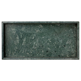 Marble decoration tray 40.5x20.5 cm.