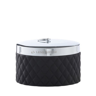 Portia jar H9 cm. black