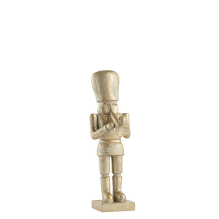 Serafina Nutcracker H23 cm. antique light gold