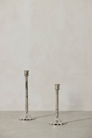 Sandia candlestick H31.5 cm. silver