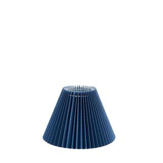 Pleatia lampshade Ø25 cm. blue