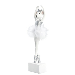 Salinna ballerina mouse 32.5 cm white