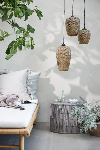 Novie pendant light 30x22 cm. Natural wicker