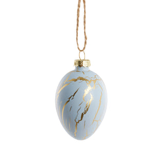 Fella Easter pendant Glass light blue 7 cm.