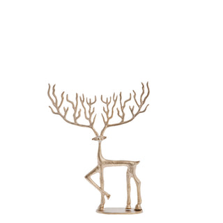 Marely deer H36.5 cm. light gold