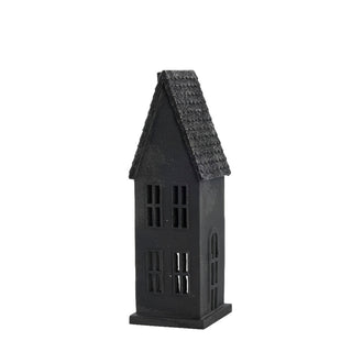 Seholia decorative house 28 cm black