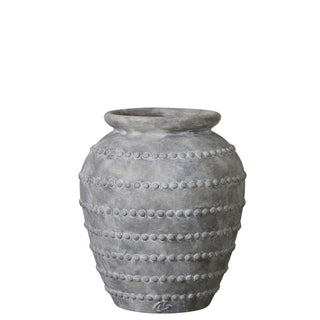 Anna large flowerpot Ø40.5 cm antique grey