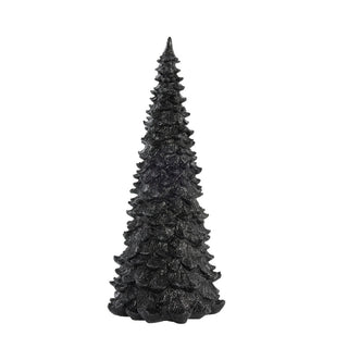 Semise decorative tree 33cm black mica