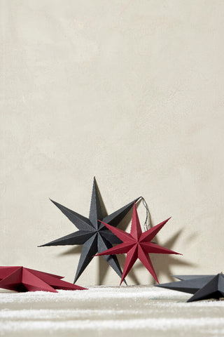 Pappia paper star 40 cm red