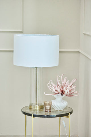 Sarille table lamp 63.5x40 cm. transparent