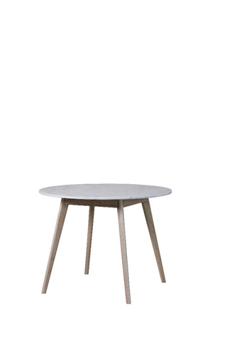 Ellie dining table marble Ø100 cm.