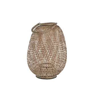 Novienne lantern 42x28 cm. Natural wicker