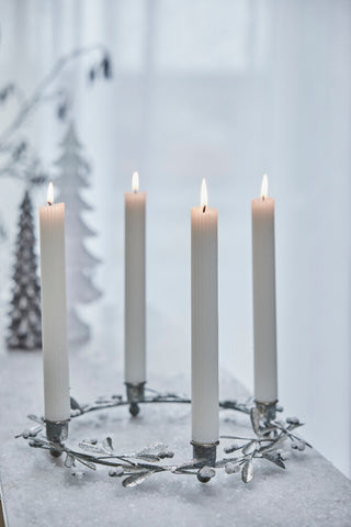 Missia Advent stand Ø33cm silver