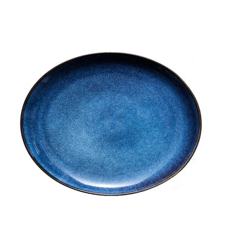 Amera dinner plate 29x22.5 cm. blue