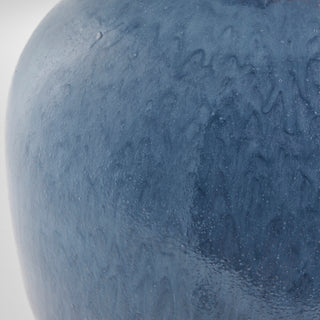 Vasilia vase in stoneware 32cm. blue