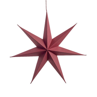 Pappia paper star 40 cm red