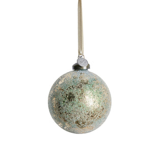 Clearena Christmas ball dusty green Ø8 cm