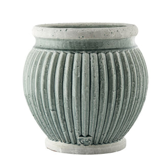 Catinia large flower pot Ø37 cm dusty green