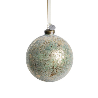 Clearena Christmas ball dusty green Ø10 cm