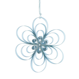 Parillia Easter hanging Paper light blue 11 cm.