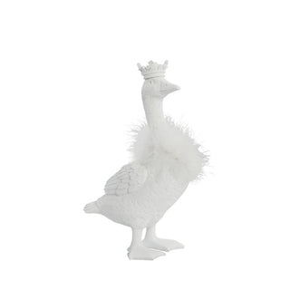 Segilla Christmas goose 26.5 cm white