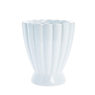 Shenella flower pot hider H20 cm. white