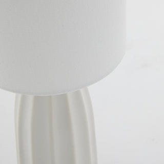 Sarah table lamp 34x14 cm. white