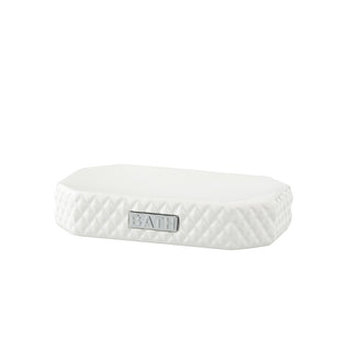 Marion soap holder H2.5 cm. white