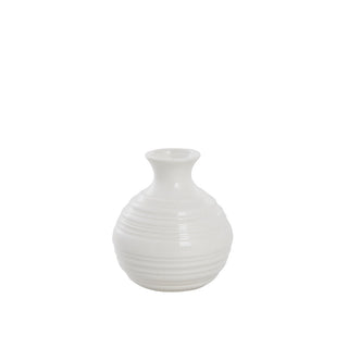 Dehmira mini vase keramik H8 cm hvid