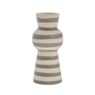 Aniella decorative vase H20 cm. grey