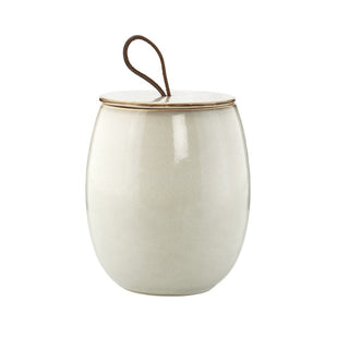 Amera jar H16 cm. beige