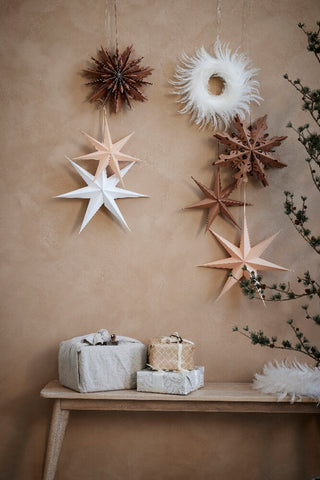 Pappia paper star 40 cm white