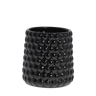 Dotsie flower pot hider Ø20cm black