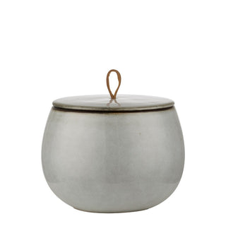 Amera jar H10.5 cm. grey