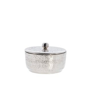 Lavia jar Ø11.5 cm. silver