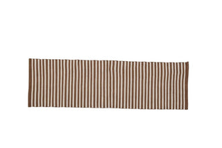 Strivie carpet runner 240x70 cm. striped brown