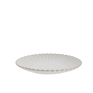 Camille dinner plate 27x27 cm. off white