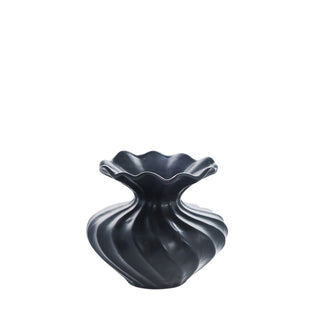 Susille vase H14 cm. black