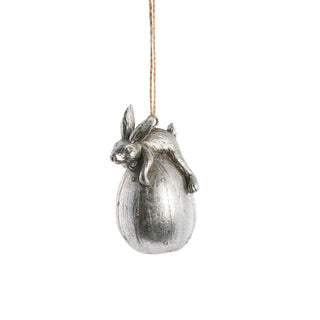 Semina Easter bunny silver 7.2 cm.